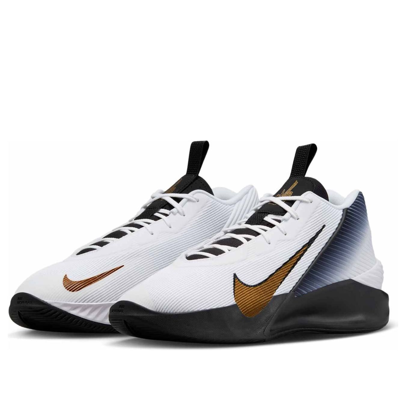 Nike Air Zoom GT Jump Academy EP 'White Black Metallic Gold' IH0635-170