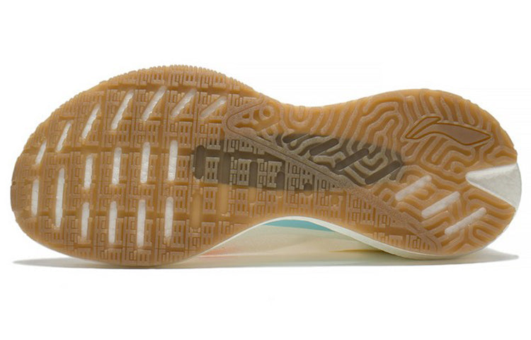 (WMNS) Li-Ning Essential 'White Yellow' ARRS004-11
