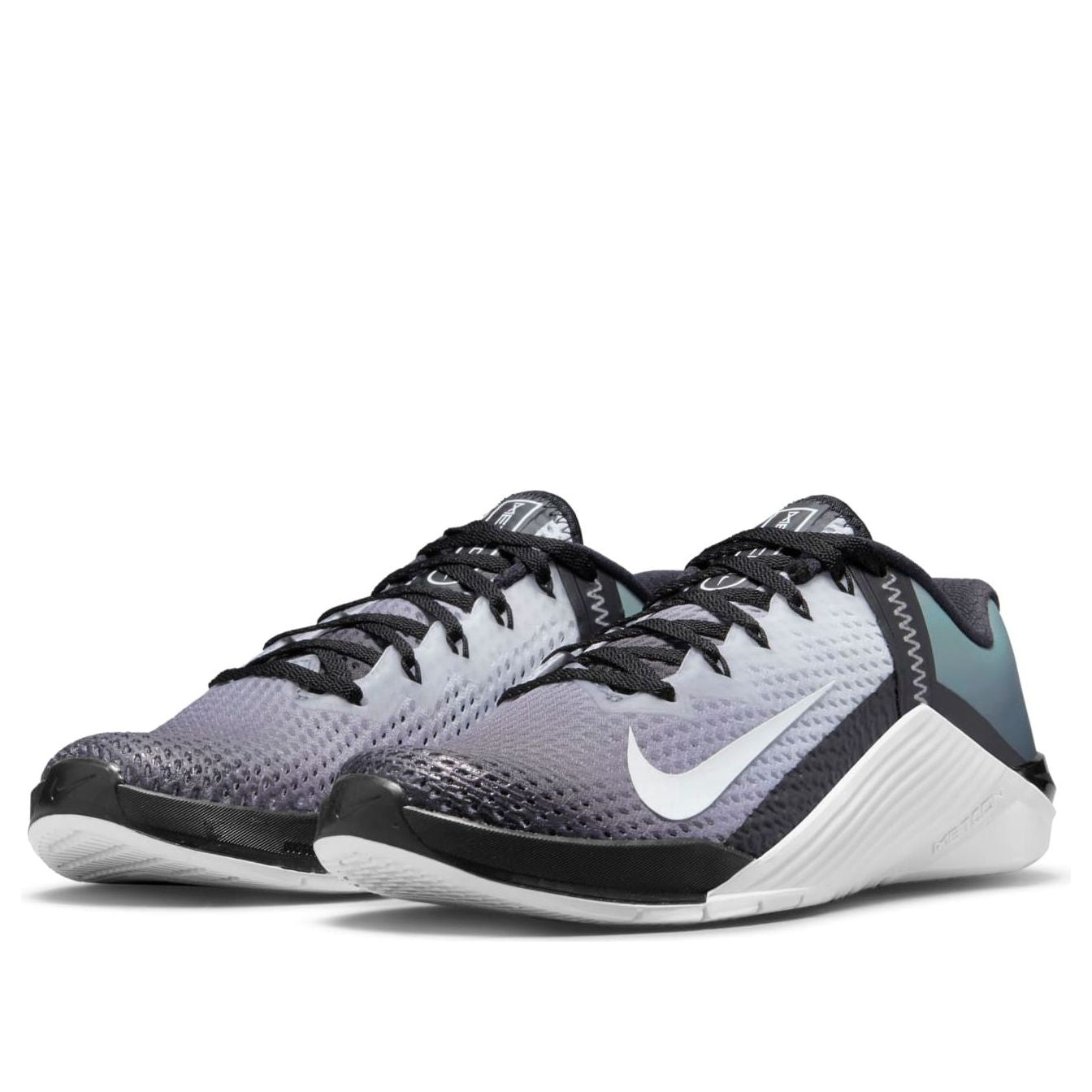 (WMNS) Nike Metcon 6 'Black White' DJ3073-001
