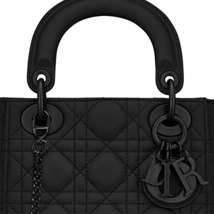(WMNS) DIOR Mini Lady Dior Bag 'Black Ultramatte' M0505SLOI-M989