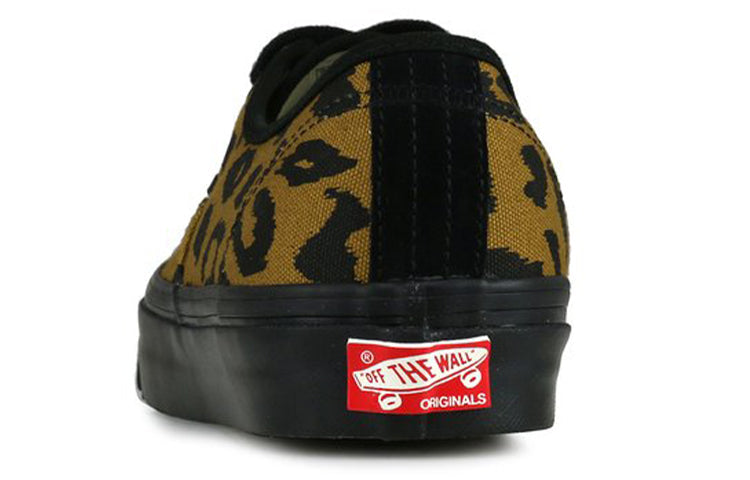 Vans Authentic LX Canvas Suede 'Leopard Black' VN000UDDU9M