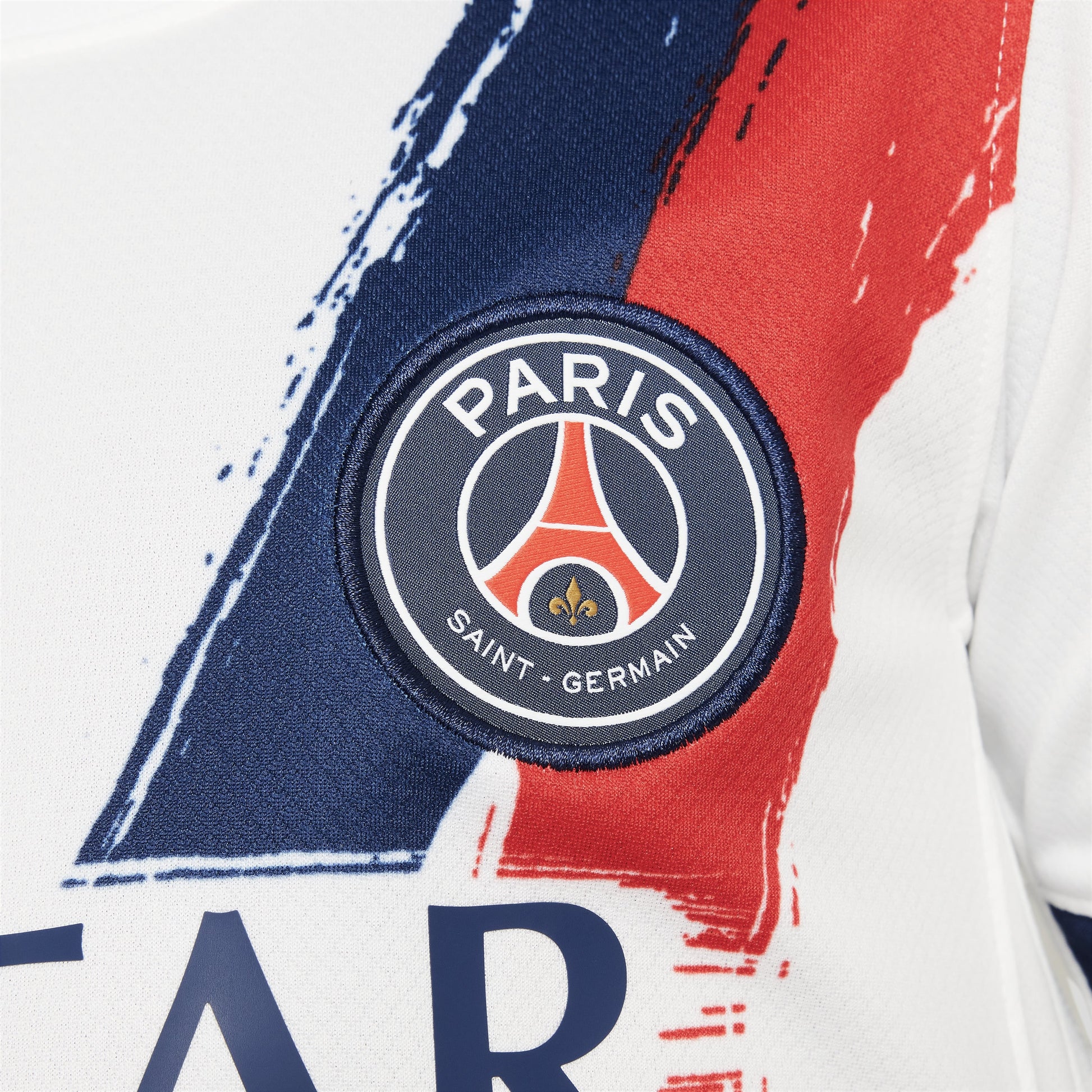 (GS) Nike Dri-FIT Paris Saint-Germain 2024/25 Stadium Away Jersey 'White Navy Red' FN9126-101
