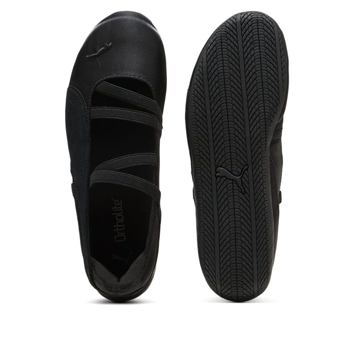 (WMNS) PUMA Speedcat Ballet 'Black Cool Dark Grey Satin' 404383-01