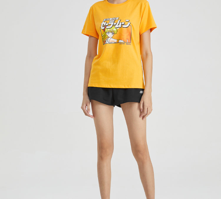 Skechers SS20 x Sailor Moon Tee Orange L120W118-0045