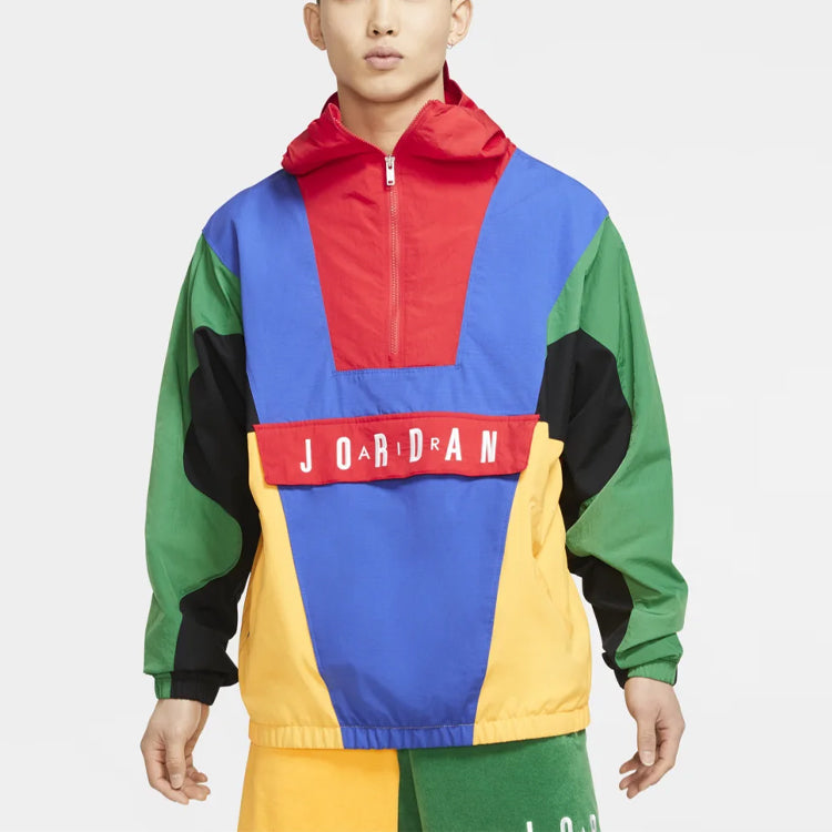 Air Jordan DAN hooded Long Sleeves Jacket Blue CD5728-480