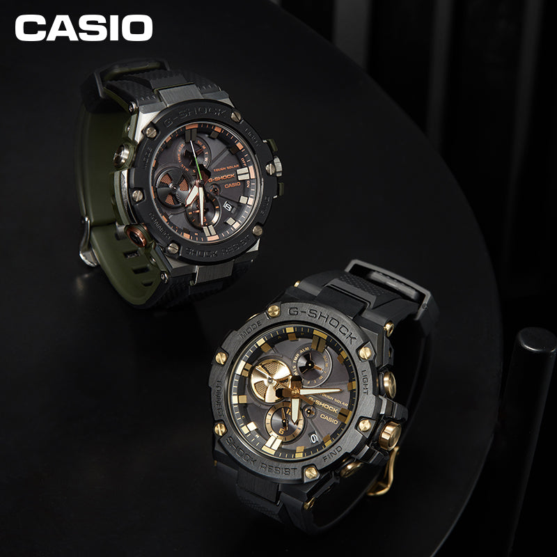 CASIO G-Shock G-Steel 'Black' GST-B100GC-1APRT-PERSON
