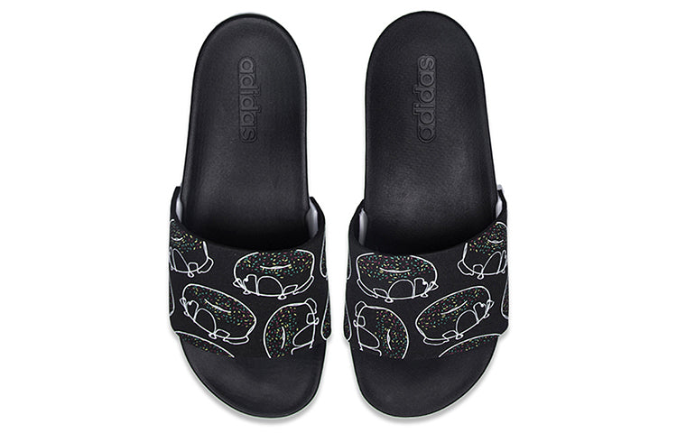 adidas Adilette CF+ GR Slippers 'Black White' CM8040