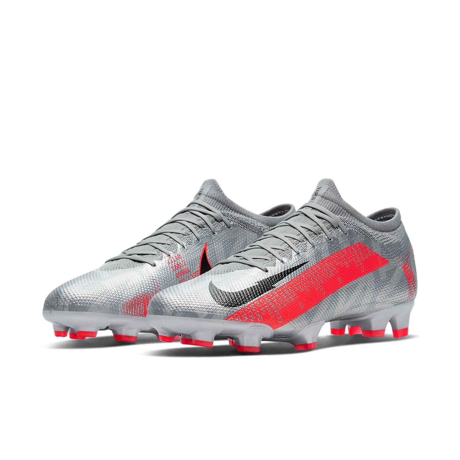 Nike Mercurial Vapor 13 Pro FG 'Metallic Grey Crimson' AT7901-906