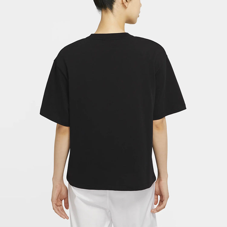 (WMNS) Nike Sportswear Loose Fit T-Shirt 'Black' CU5683-010