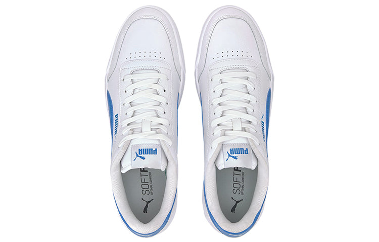 PUMA Caracal SoftFoam Retro Low Top Casual Skate Shoes Unisex White Blue 369863-10