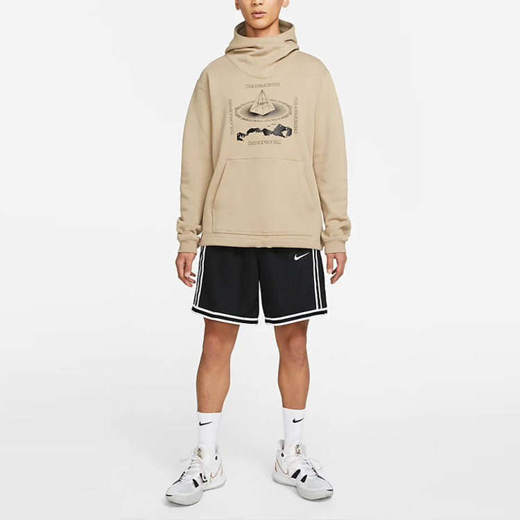 Nike Kyrie Alphabet Printing Pullover 'Khaki' DA6693-247