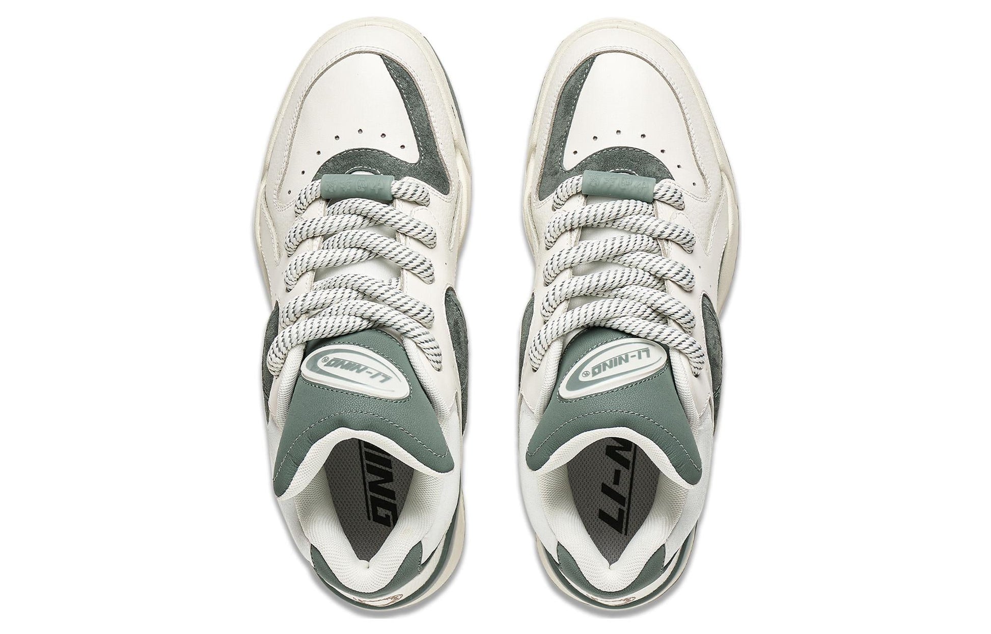 Li-Ning Shooting Star 'Cream White Green' AZGT085-3