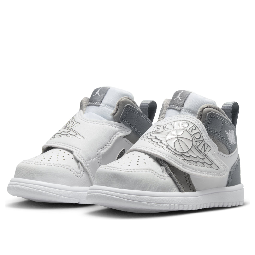 (TD) Air Jordan Sky Jordan 1 'Medium Grey White Cool Grey' BQ7196-011