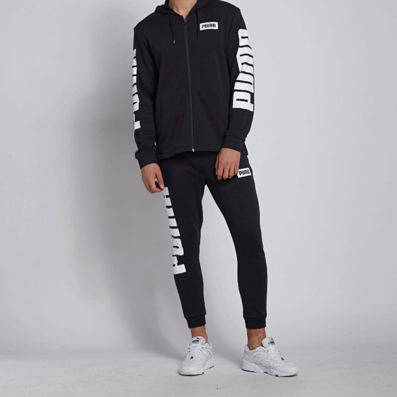 PUMA Rebel hooded Knit Jacket Black 851976-01