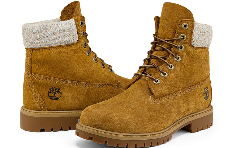 Timberland Heritage EK+ 6 Inch Waterproof Boot 'Dark Wheat Nubuck' A2H3PW