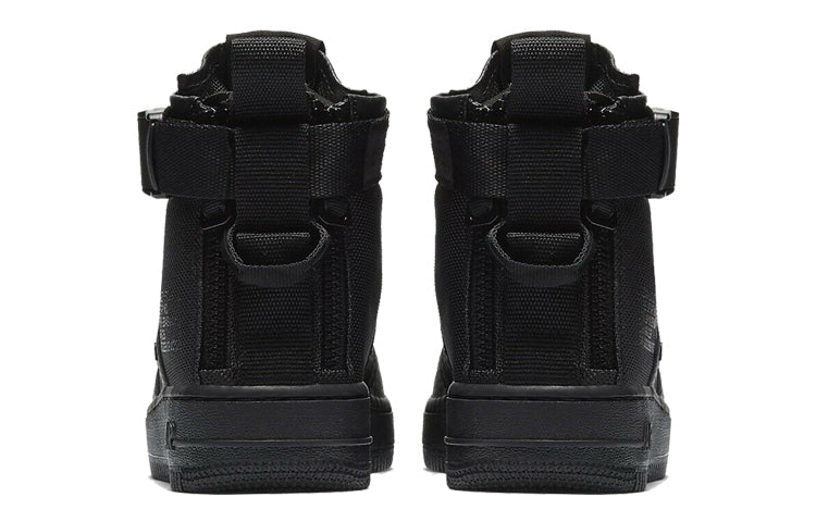 (GS) Nike SF Air Force 1 Mid 'Triple Black' AJ0424-003