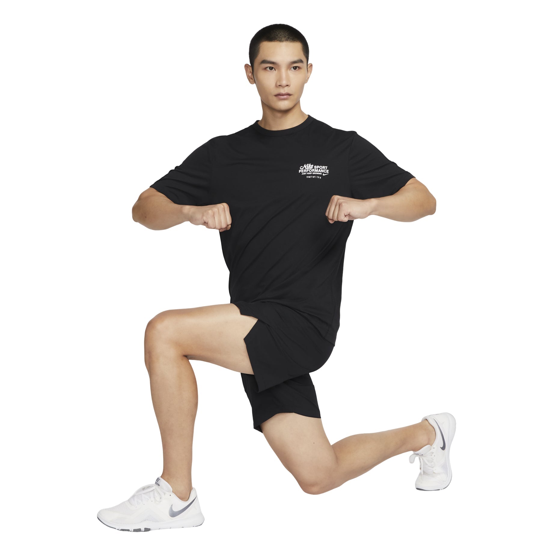 Nike Dri-Fit UV Hyverse Fitness T-Shirt 'Black' FN3280-010