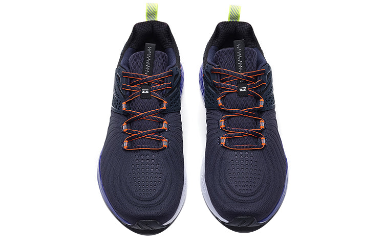 Li-Ning Cloud V2 'Dark Blue Orange' ARHP013-4