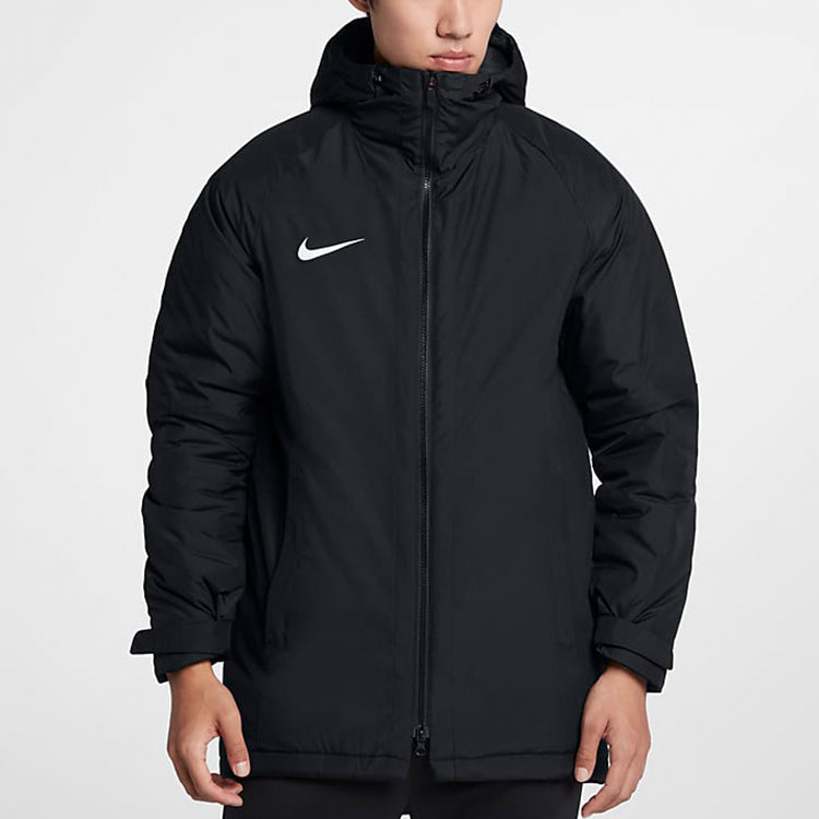 Nike Football Academy 18 Hooded Sports Cotton Jacket Men's Black 893798-010