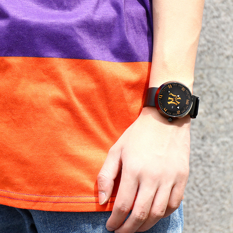 MLB Minimalistic waterproof quartz Watch Orange MLB-NY006 MLB-NY006-2