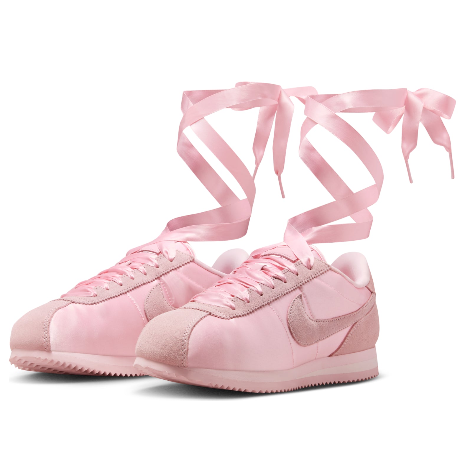 (WMNS) Nike Cortez Textile Satin 'Soft Pink' FV5420-600