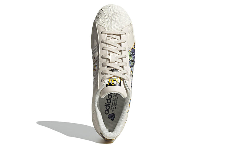 adidas originals Superstar 'White Purple Green' GW4443