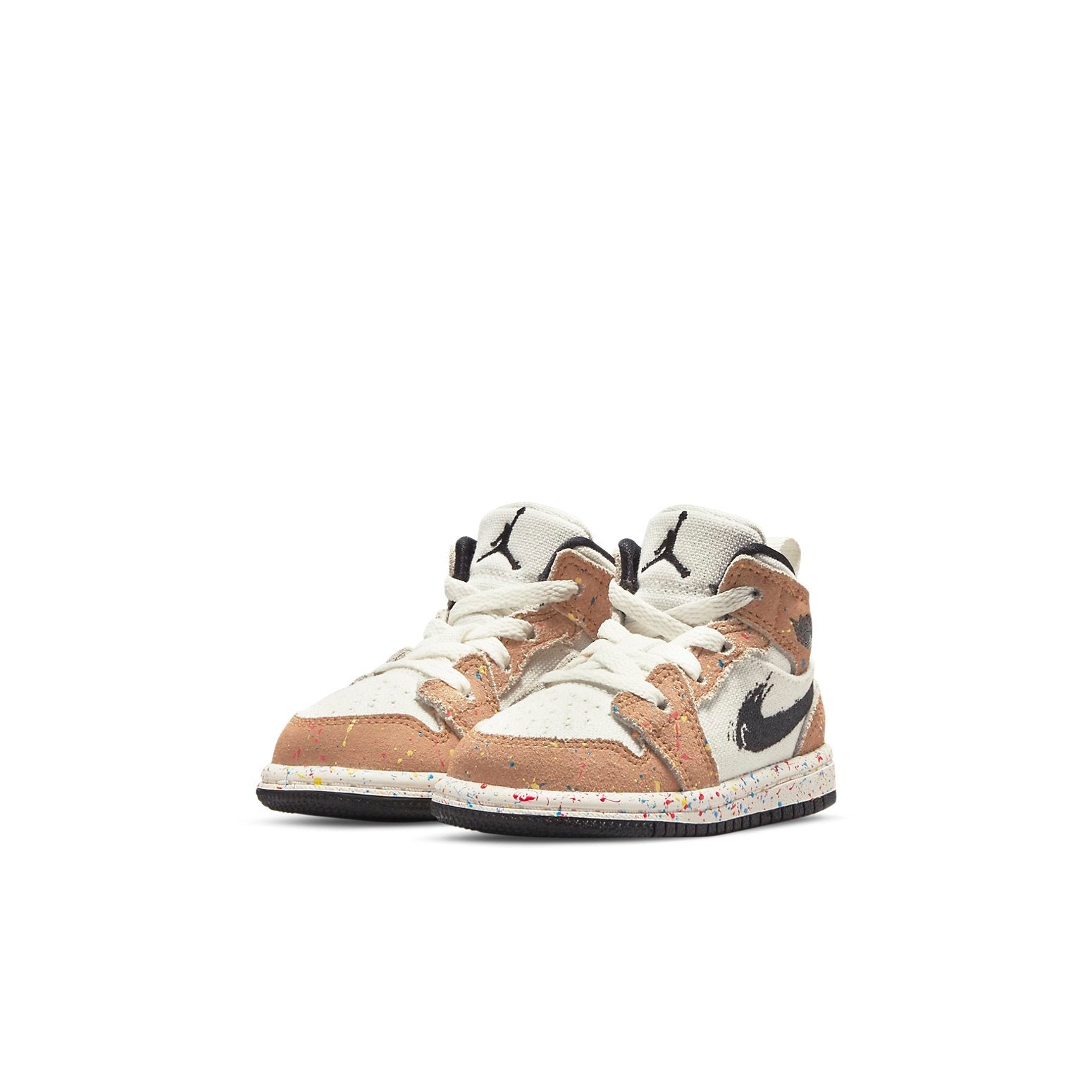 (TD) Air Jordan 1 Mid SE 'Brushstroke Paint Splatter' DA8012-100