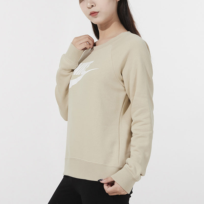(WMNS) Nike Sportswear Essential Long Sleeve T-Shirt 'Beige' BV4113-206