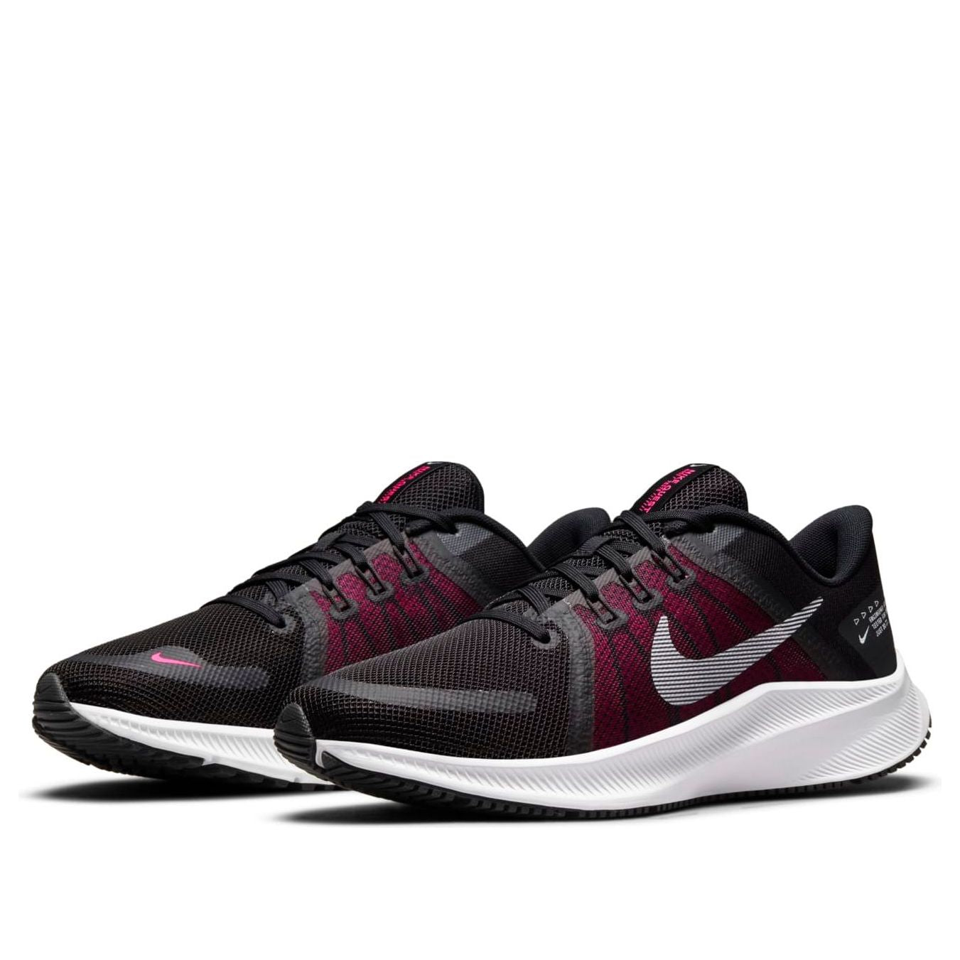 (WMNS) Nike Quest 4 'Black Hyper Pink' DA1106-001