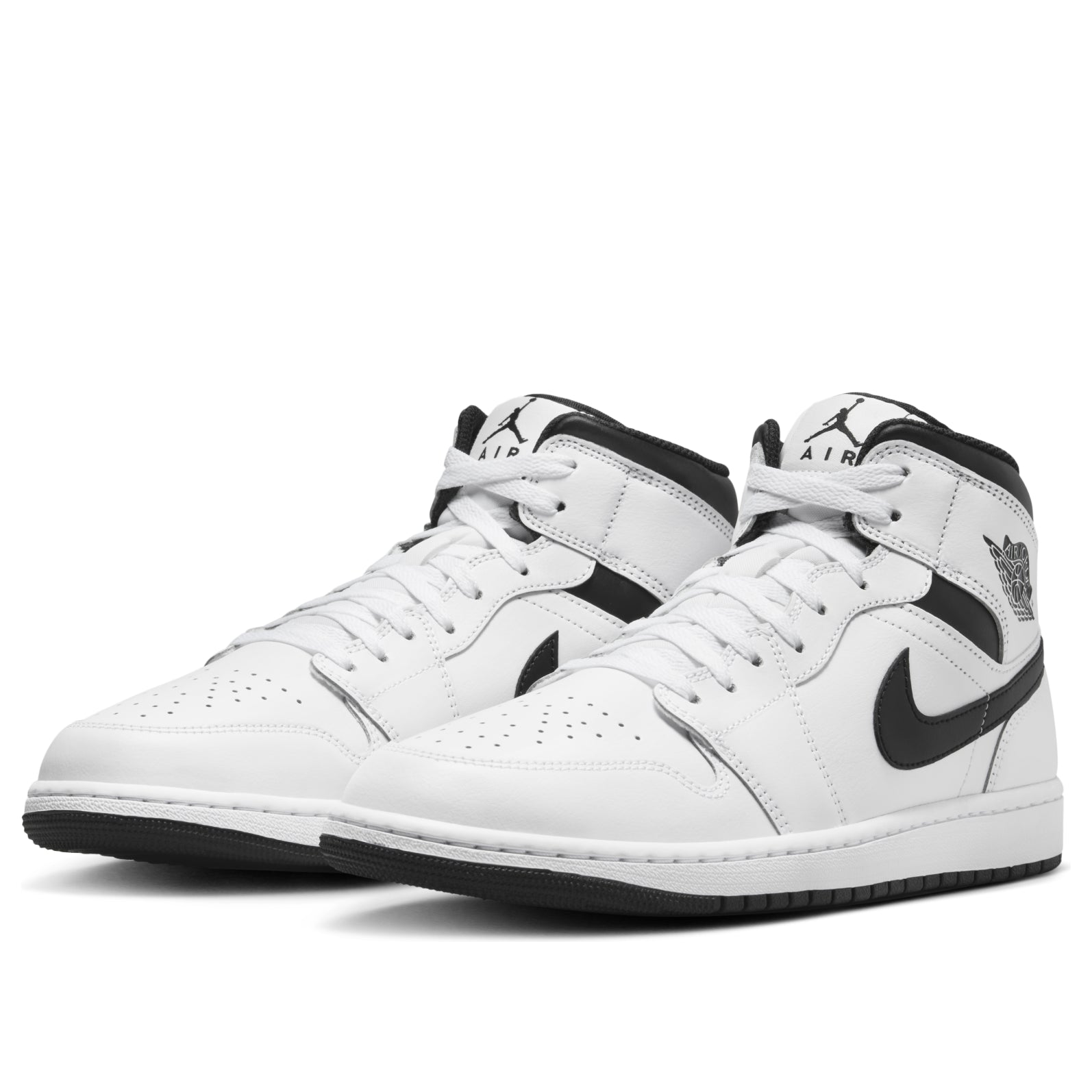 Air Jordan 1 Mid 'White Black' DQ8426-132