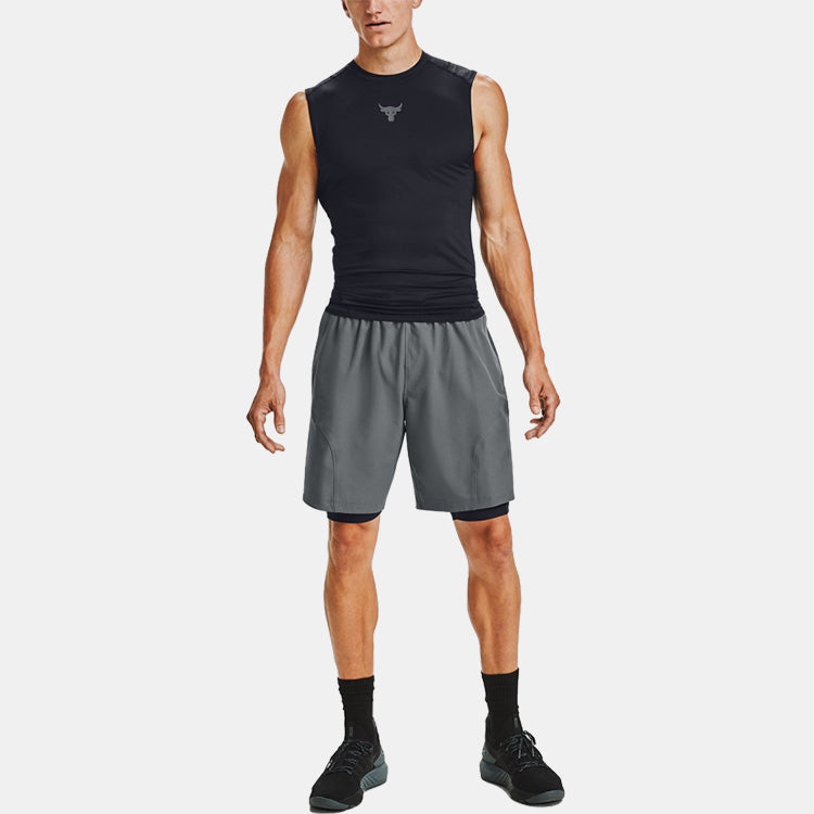 Under Armour Project Rock Unstoppable Shorts 'Dark Grey' 1359119-012
