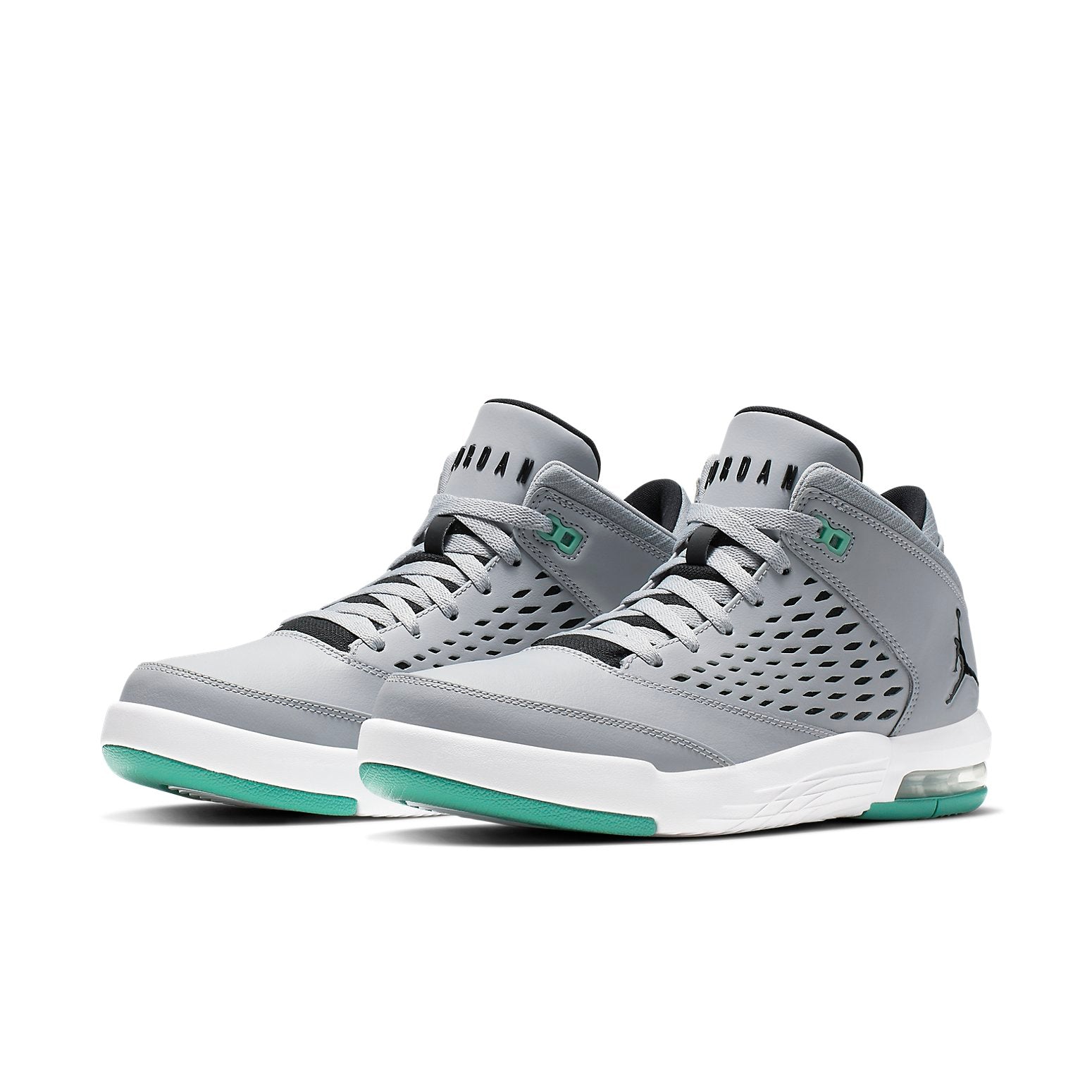Air Jordan Flight Origin 4 Sport Shoes Grey/Green 921196-017