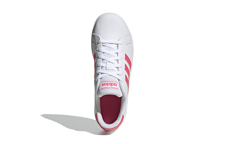 (PS) adidas neo Grand Court K 'White Pink' EF0100