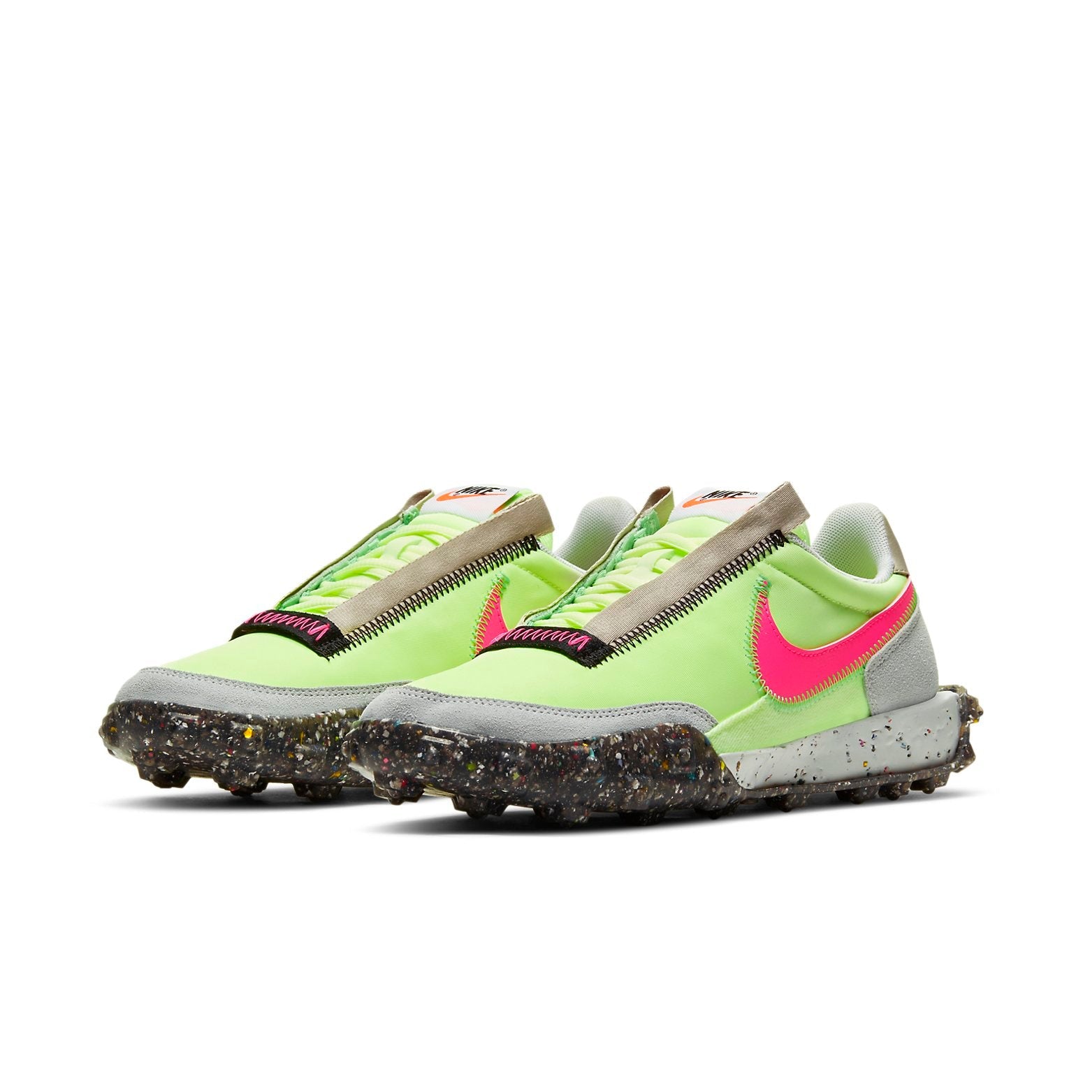 (WMNS) Nike Waffle Racer Crater 'Barely Volt' CT1983-700
