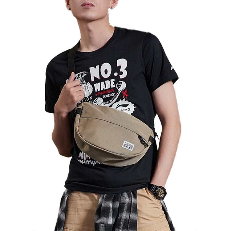 Li-Ning Wade Basketball Graphic T-shirt 'Black' AHSP273-1