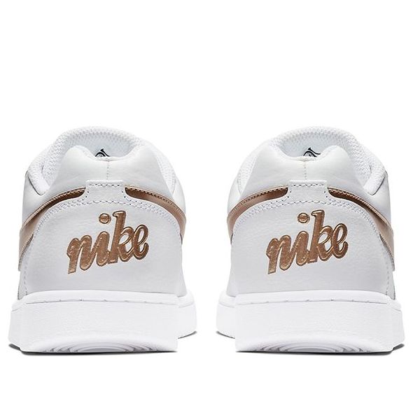 (WMNS) Nike Ebernon Low Sneakers White/Gold BV1156-002