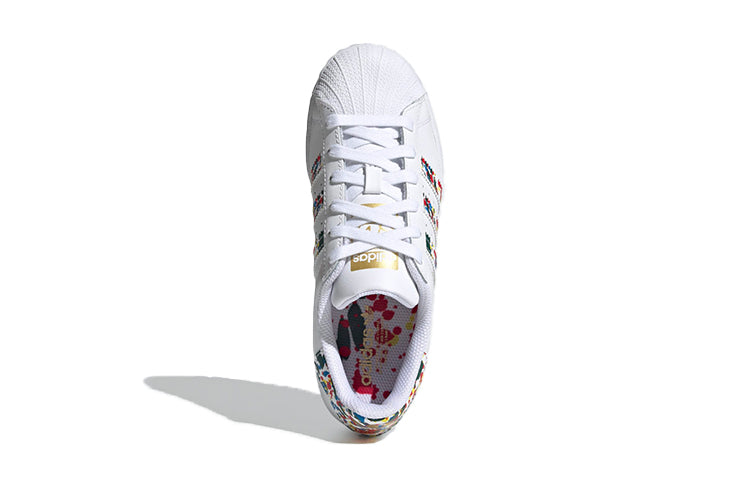 (GS) adidas Originals Superstar Shoes 'White Multi-Color' FY9828