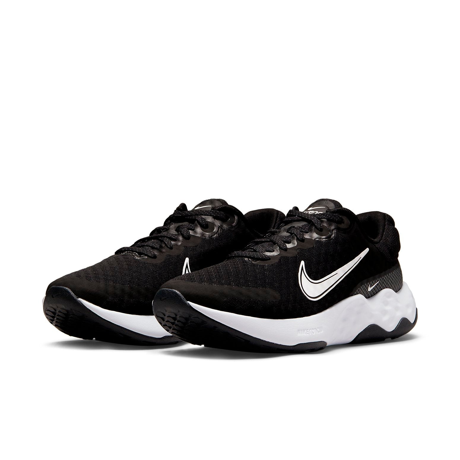 (WMNS) Nike Renew Ride 3 'Black White' DC8184-001