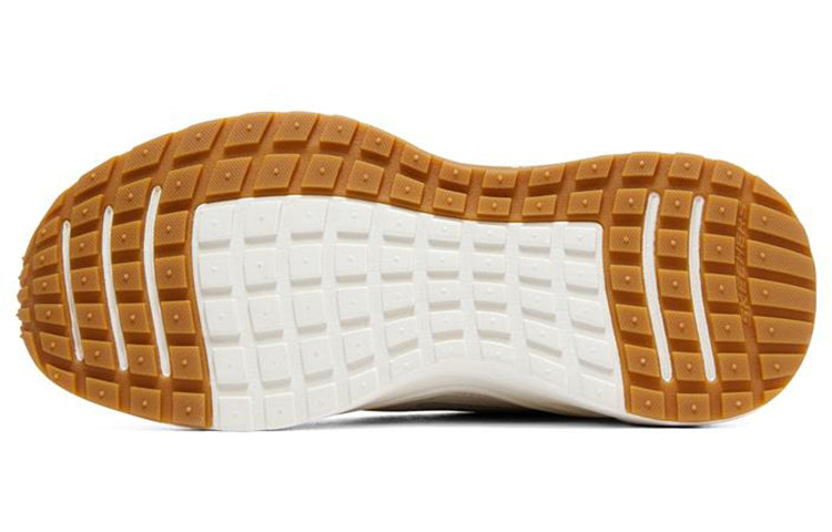 (WMNS) Skechers D'lites Wave Sneakers 'Beige White Blue' 149389-NTBK