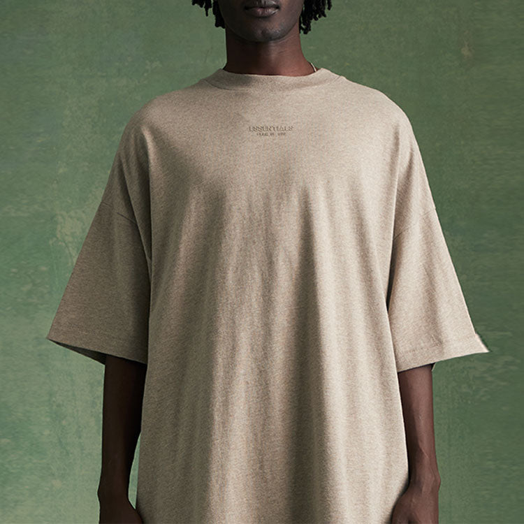 Fear of God Essentials FW23 Tee 'Core Heather' 125BT232004F