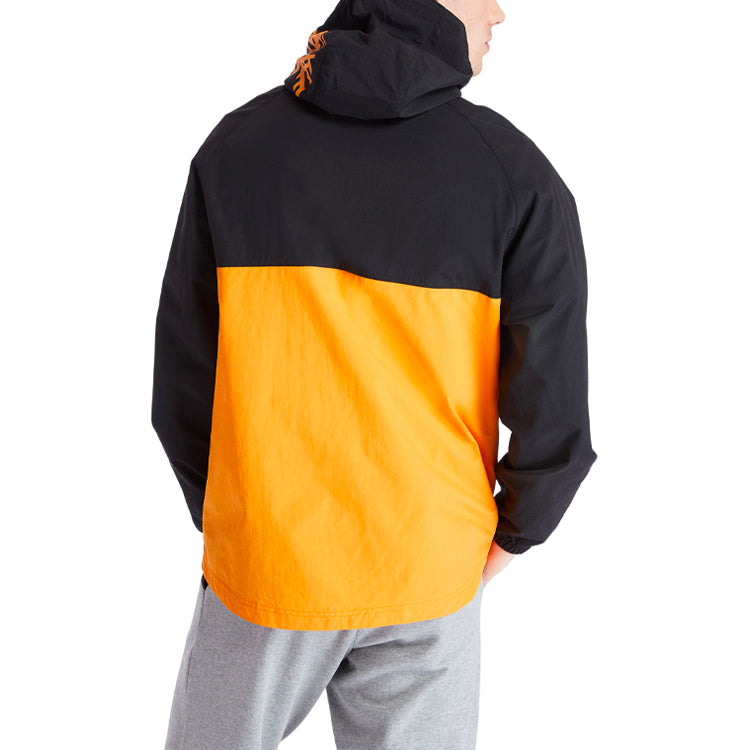 Timberland Pullover Windbreaker Jacket 'Black Cheddar' A2BUU-AU9