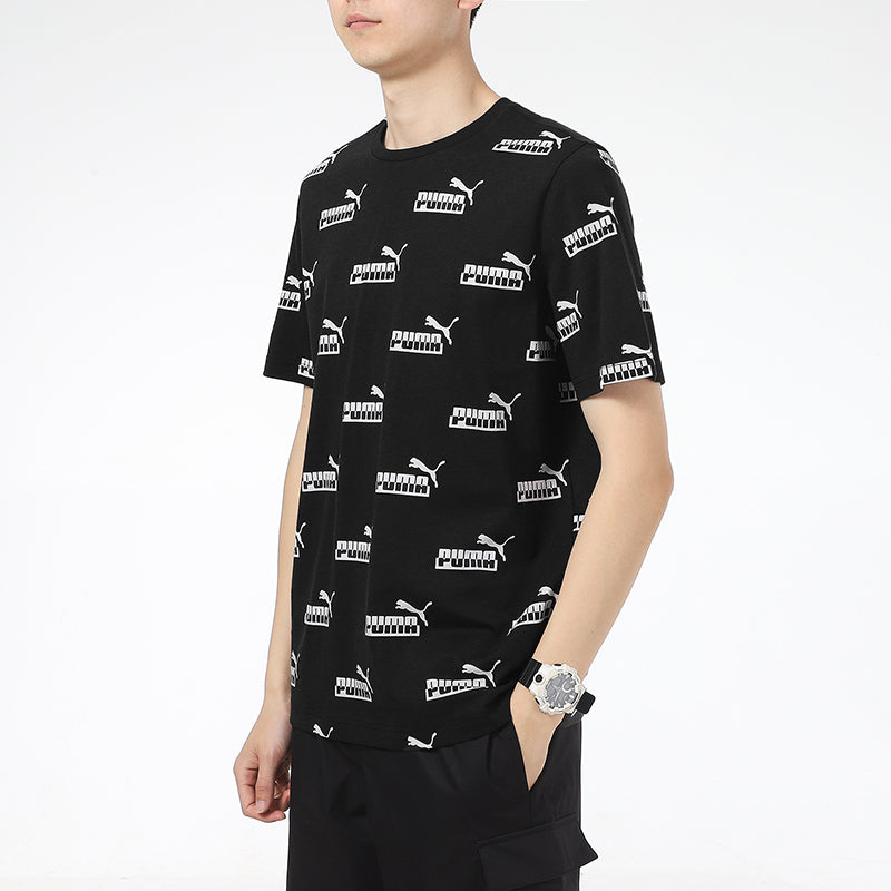 PUMA AOP T-Shirt 'Black' 855984-01