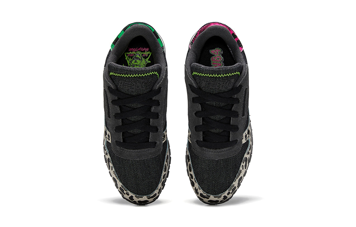 Reebok Classic Leather Running Shoes K Black Q46340