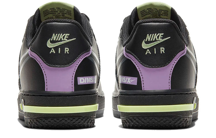 (GS) Nike Air Force 1 React 'Triple Black' CD6960-001