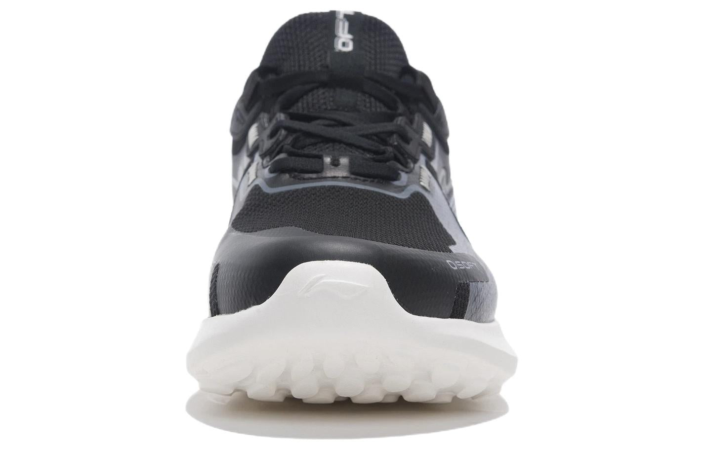 (WMNS) Li-Ning Soft Element Sport Leisure 'Black Gray White' AGLS012-1