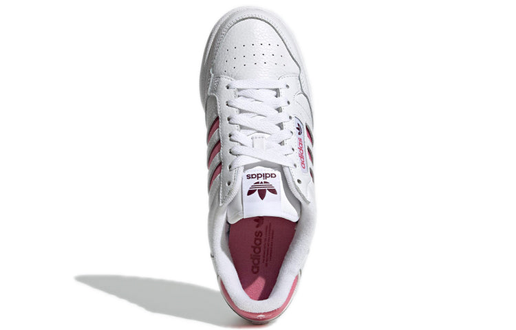(WMNS) adidas Continental 80 Stripes 'White Pink' H04021