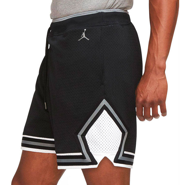 Air Jordan Essential Statement Splicing Stripe Basketball Sports Short Pant Men's Black DC3195-010