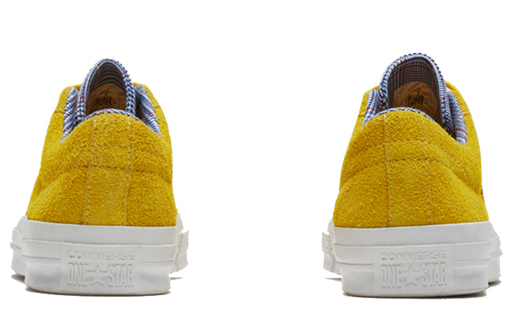 Converse One Star Suede Seasonal Colors Ox 'Amarillo/Rush Blue' 166848C