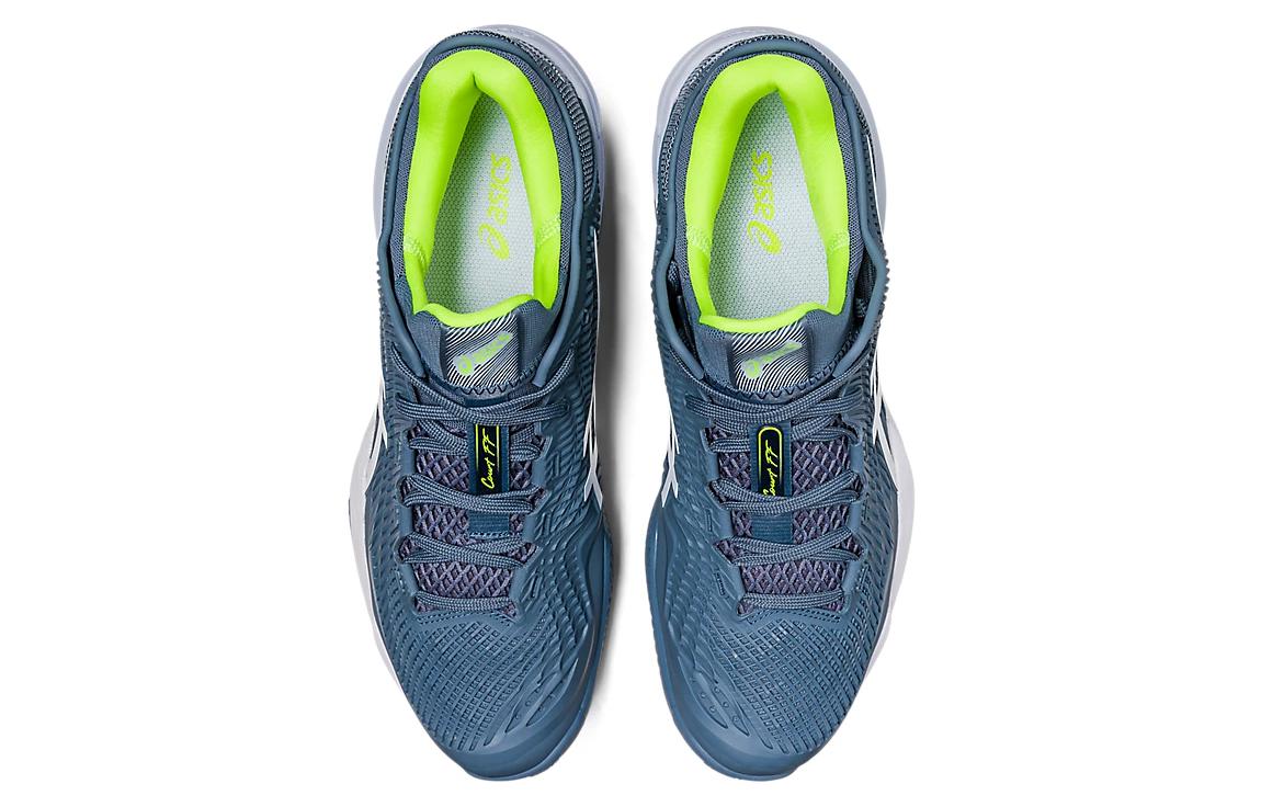 ASICS Court FF 3 Clay 'Steel Blue Lime' 1041A371-400