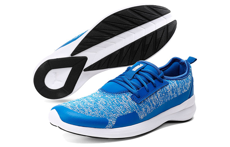 PUMA Stride Evo IDP Shoes White/Blue 371310-03